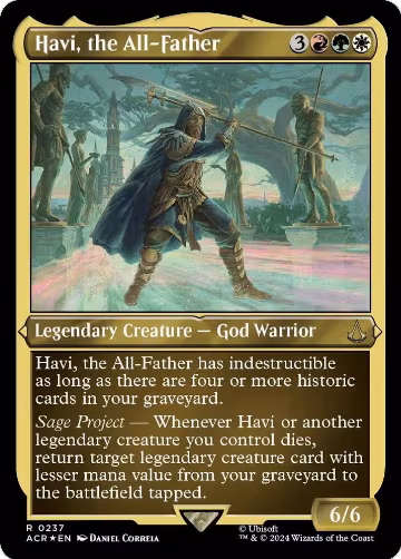 Havi, the All-Father (Foil Etched) (237), Universes Beyond: Assassin's Creed — Magic card price