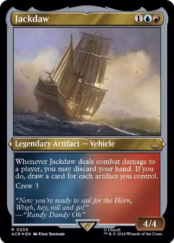 Jackdaw (Foil Etched) (239), Universes Beyond: Assassin's Creed — Magic card price