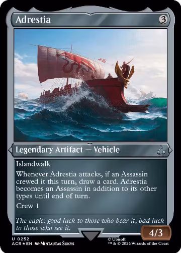 Adrestia (Foil Etched) (252), Universes Beyond: Assassin's Creed — Magic card price