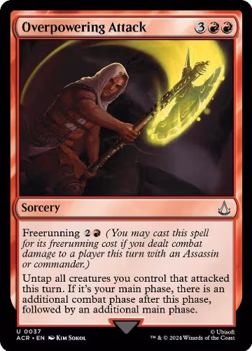 Overpowering Attack (37), Universes Beyond: Assassin's Creed — Magic card price