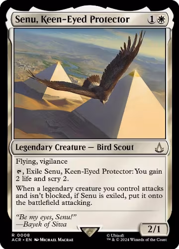 Senu, Keen-Eyed Protector (8), Universes Beyond: Assassin's Creed — Magic card price