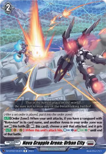 Nova Grapple Arena: Urban City (DZ-BT02/054EN), DZ-BT02: Illusionless Strife — Vanguard card price