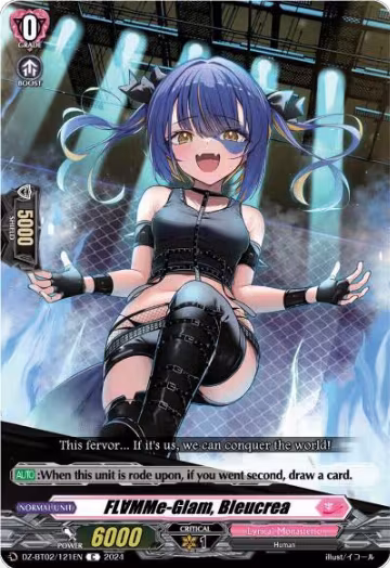 FLMMe-Glam, Bleucrea (DZ-BT02/121EN), DZ-BT02: Illusionless Strife — Vanguard card price