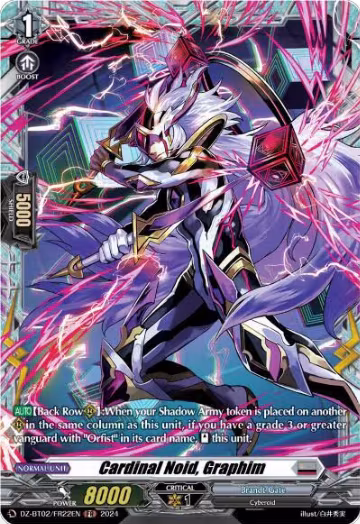 Cardinal Noid, Graphim (FR) (DZ-BT02/FR22EN), DZ-BT02: Illusionless Strife — Vanguard card price