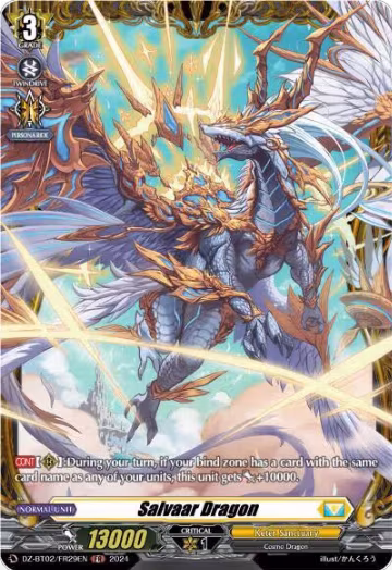 Salvaar Dragon (FR) (DZ-BT02/FR29EN), DZ-BT02: Illusionless Strife — Vanguard card price