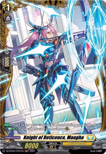 Knight of Reticence, Maagha (FR) (DZ-BT02/FR31EN), DZ-BT02: Illusionless Strife — Vanguard card price