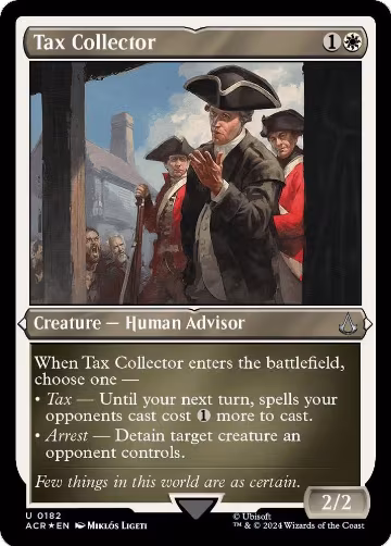 Tax Collector (Foil Etched) (182), Universes Beyond: Assassin's Creed — Magic card price