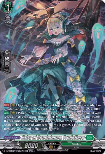 Fairy of Condolence, Trudeliese (SR) (DZ-BT02/SR35EN), DZ-BT02: Illusionless Strife — Vanguard card price