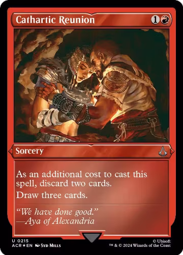 Cathartic Reunion (Foil Etched) (215), Universes Beyond: Assassin's Creed — Magic card price