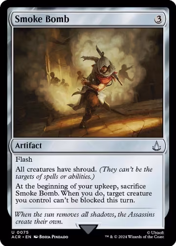 Smoke Bomb (75), Universes Beyond: Assassin's Creed — Magic card price