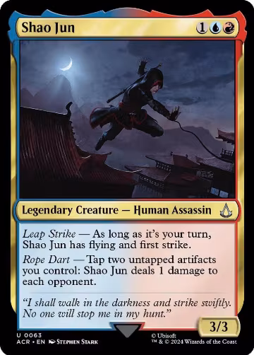 Shao Jun (63), Universes Beyond: Assassin's Creed — Magic card price