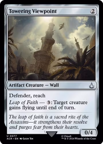 Towering Viewpoint (77), Universes Beyond: Assassin's Creed — Magic card price