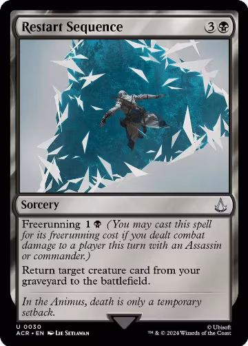 Restart Sequence (30), Universes Beyond: Assassin's Creed — Magic card price