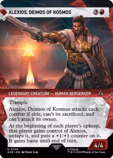 Alexios, Deimos of Kosmos (Showcase) (134), Universes Beyond: Assassin's Creed — Magic card price