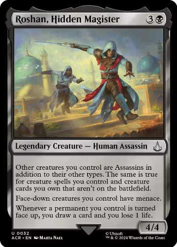 Roshan, Hidden Magister (32), Universes Beyond: Assassin's Creed — Magic card price