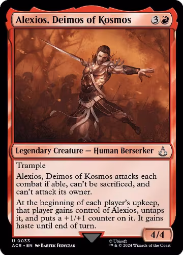 Alexios, Deimos of Kosmos (33), Universes Beyond: Assassin's Creed — Magic card price