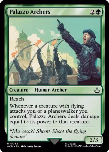 Palazzo Archers (42), Universes Beyond: Assassin's Creed — Magic card price