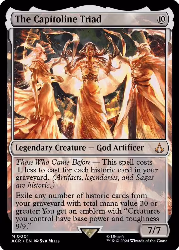 The Capitoline Triad (1), Universes Beyond: Assassin's Creed — Magic card price