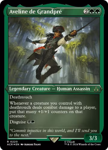Aveline de Grandpre (Foil Etched) (220), Universes Beyond: Assassin's Creed — Magic card price