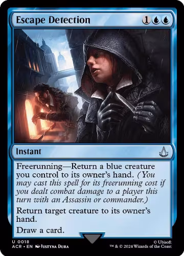 Escape Detection (18), Universes Beyond: Assassin's Creed — Magic card price