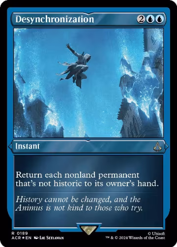 Desynchronization (Foil Etched) (189), Universes Beyond: Assassin's Creed — Magic card price