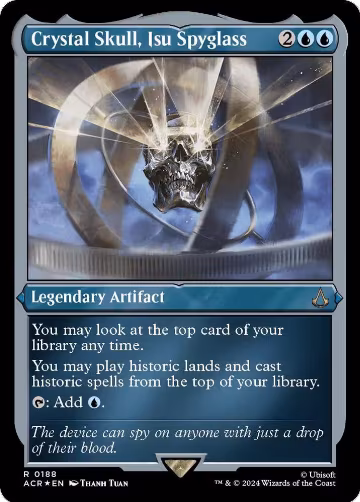 Crystal Skull, Isu Spyglass (Foil Etched) (188), Universes Beyond: Assassin's Creed — Magic card price