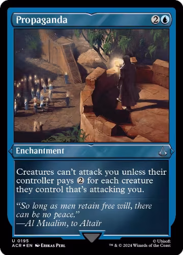 Propaganda (Foil Etched) (195), Universes Beyond: Assassin's Creed — Magic card price