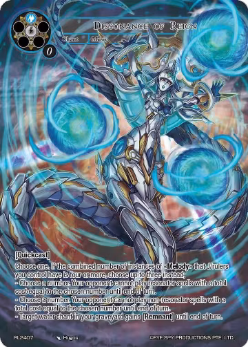 Dissonance of Reign (RL2407), Promo Cards — Force of Will card price