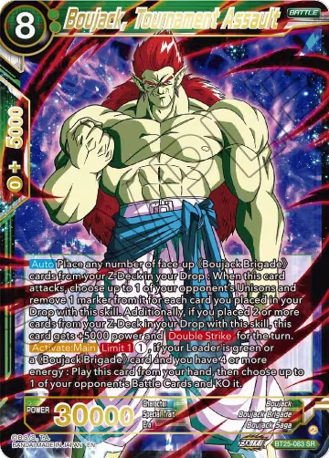 Boujack, Tournament Assault (BT25-083), Legend of the Dragon Balls — DB Super card price