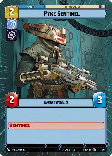 Pyke Sentinel (Hyperspace) (307), Shadows of the Galaxy — Star Wars card price
