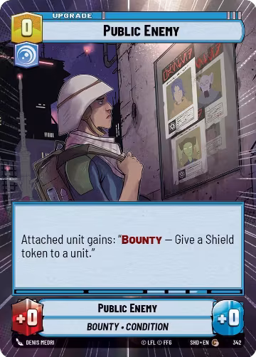 Public Enemy (Hyperspace) (342), Shadows of the Galaxy — Star Wars card price