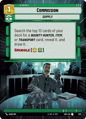 Commission (Hyperspace) (396), Shadows of the Galaxy — Star Wars card price