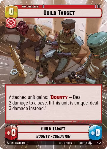 Guild Target (Hyperspace) (442), Shadows of the Galaxy — Star Wars card price
