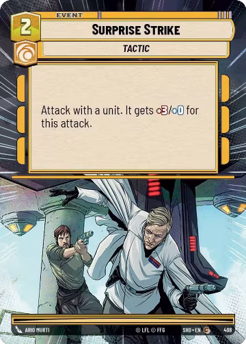 Surprise Strike (Hyperspace) (498), Shadows of the Galaxy — Star Wars card price