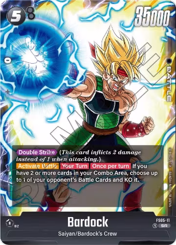 Bardock - FS05-11 (FS05-11), Starter Deck 5: Bardock — DB Fusion card price