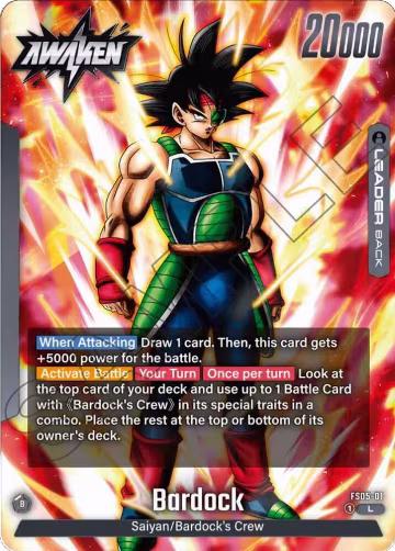 Bardock - FS05-01 (FS05-01), Starter Deck 5: Bardock — DB Fusion card price