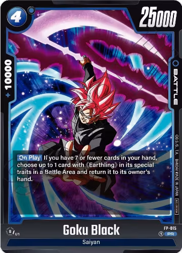 Goku Black - FP-015 (FP-015), Fusion World Promotion Cards and Packs — DB Fusion card price
