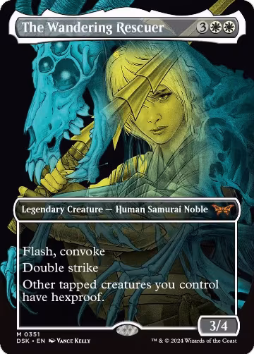 The Wandering Rescuer (Showcase) (351), Duskmourn: House of Horror — Magic card price