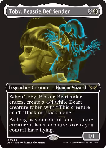 Toby, Beastie Befriender (Showcase) (356), Duskmourn: House of Horror — Magic card price