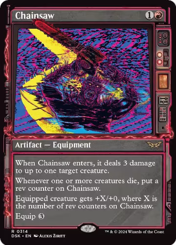 Chainsaw (Showcase) (314), Duskmourn: House of Horror — Magic card price
