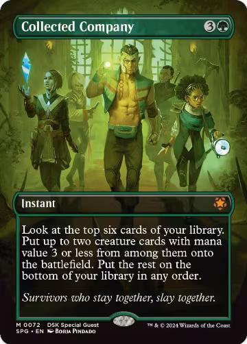 Collected Company (Borderless) (72), Special Guests — Magic card price