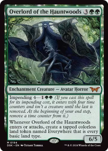Overlord of the Hauntwoods (194), Duskmourn: House of Horror — Magic card price