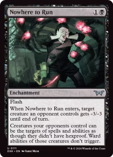 Nowhere to Run (111), Duskmourn: House of Horror — Magic card price