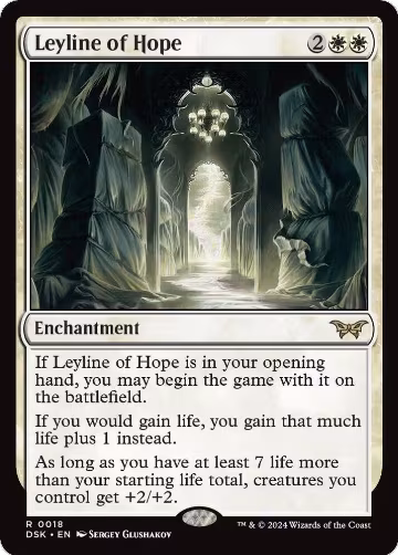 Leyline of Hope (18), Duskmourn: House of Horror — Magic card price