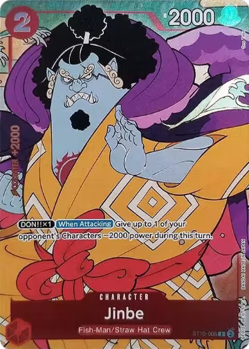Jinbe (English Version 1st Anniversary Set) (ST10-005), One Piece Promotion Cards — One Piece card price