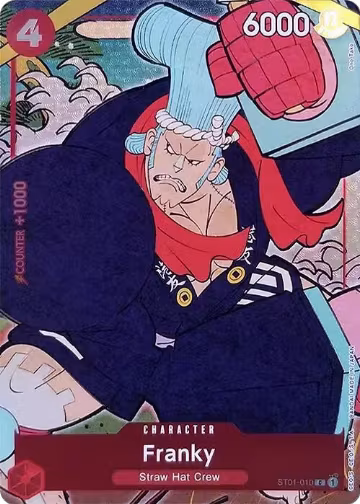 Franky (English Version 1st Anniversary Set) (ST01-010), One Piece Promotion Cards — One Piece card price