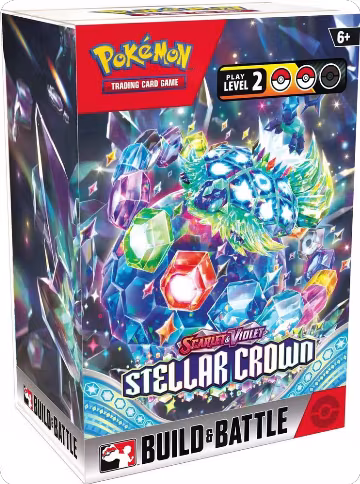 Stellar Crown Build & Battle Box, Stellar Crown — Pokémon sealed product price
