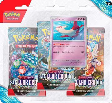 Stellar Crown 3 Pack Blisters [Latias], Stellar Crown — Pokémon sealed product price