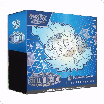 Stellar Crown Pokemon Center Elite Trainer Box (Exclusive), Stellar Crown — Pokémon sealed product price