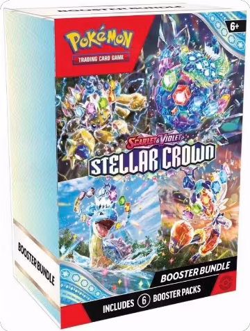 Stellar Crown Booster Bundle, Stellar Crown — Pokémon sealed product price